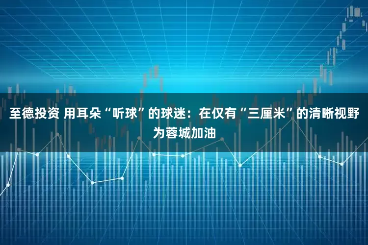 至德投资 用耳朵“听球”的球迷：在仅有“三厘米”的清晰视野为蓉城加油