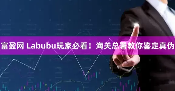 富盈网 Labubu玩家必看！海关总署教你鉴定真伪